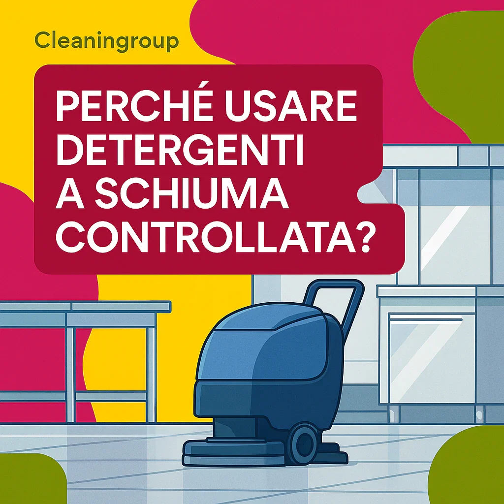 Perché Usare Detergenti a Schiuma Controllata? Vantaggi e Applicazioni Professionali