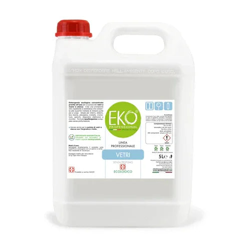 EKO PROFESSIONAL Detergente vetri ecologico concentrato