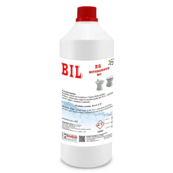 BIL 25 W.C. | Disincrostante e detergente acido professionale