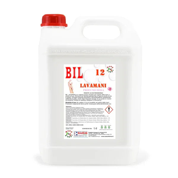 BIL 12 Lava mani | Sapone liquido neutro professionale