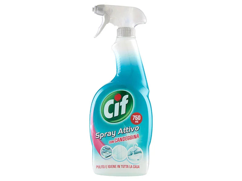 CIF – SPRAY ATTIVO CON CANDEGGINA 100% IGIENIZZANTE