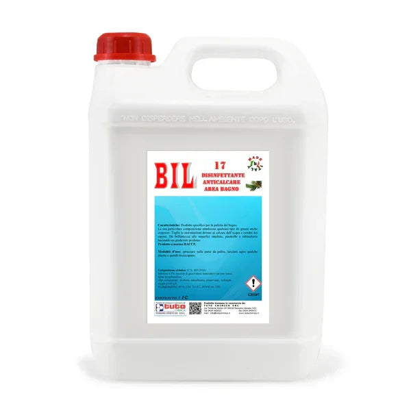BIL 17 Anticalcare bagno | Detergente igienizzante professionale