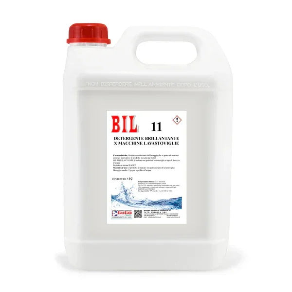 BIL 11 Brillantante | Additivo di risciacquo professionale