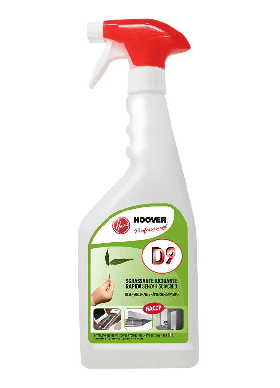 D9 - Detergente ad Elevato Potere Sgrassante | 12 PZ