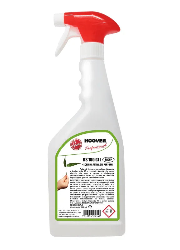 DS100 - Forni Detergente Sgrassante Gel Schiuma Attiva | 12 PZ