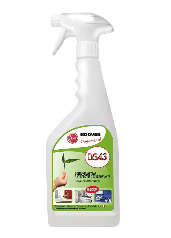 DS43 - Detergente Disincrostante Anticalcare Schiuma Attiva | 12 PZ