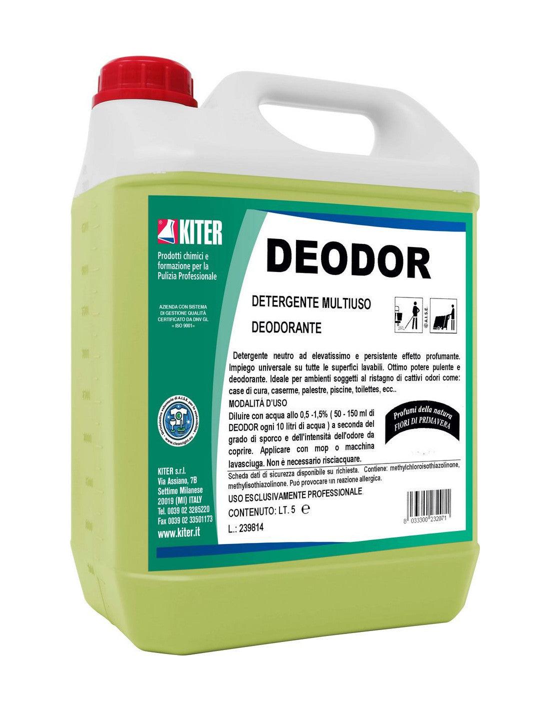 DEODOR KITER Detergente multiuso ad elevato effetto profumante