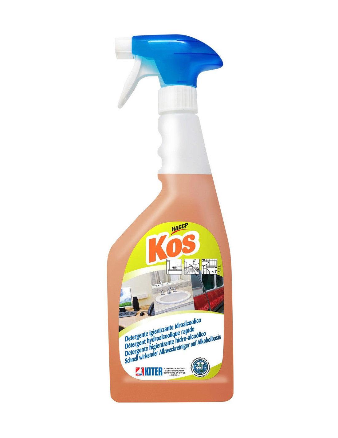 KOS KITER Detergente igienizzante HACCP sanificante universale idroalcoolico