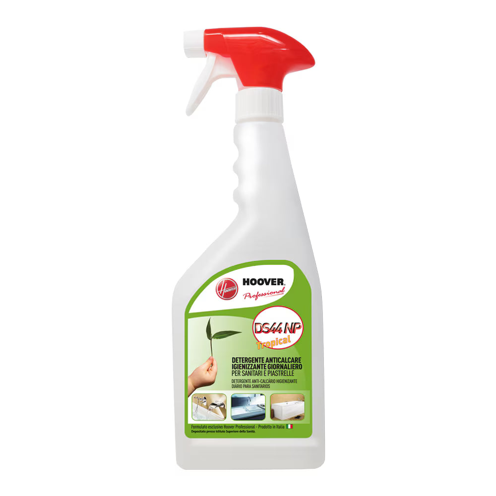 DS44 NP TROPICAL | Detergente Profumato per Servizi Igienici e Piastrelle ad Azione Anticalcare | 12X750 ML
