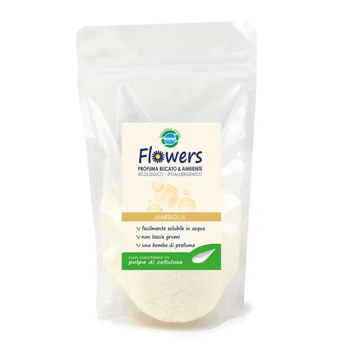 FLOWERS Profumatore bucato in polvere ecologico dosabile