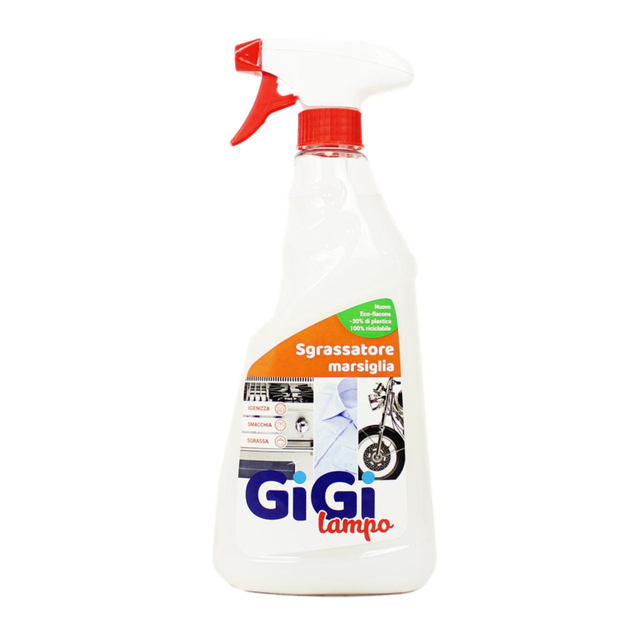 GIGI lampo sgrassatore al marsiglia da ml.750 con spruzzino