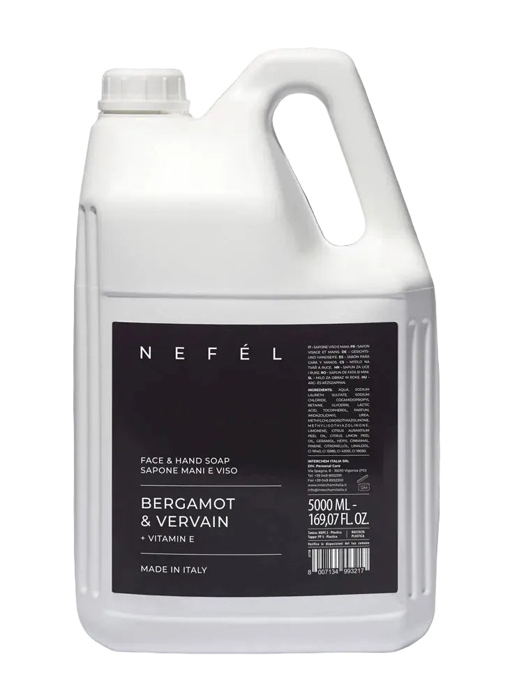 NEFÉL – Bergamot & Vervain Face & Hand Soap – Sapone Mani e Viso Profumato