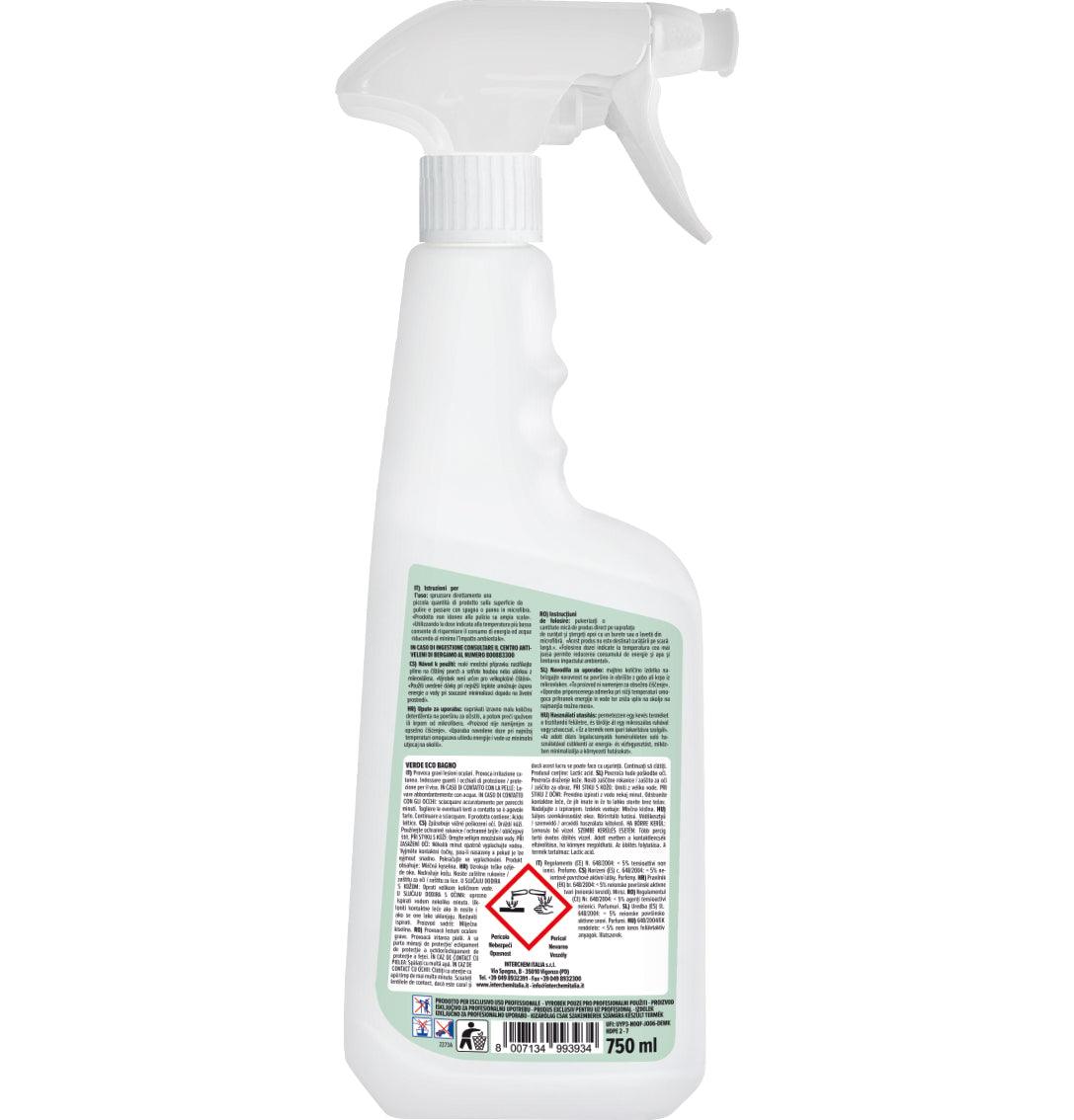 VERDE EQO BAGNO detergente anticalcare-lucidante bagno