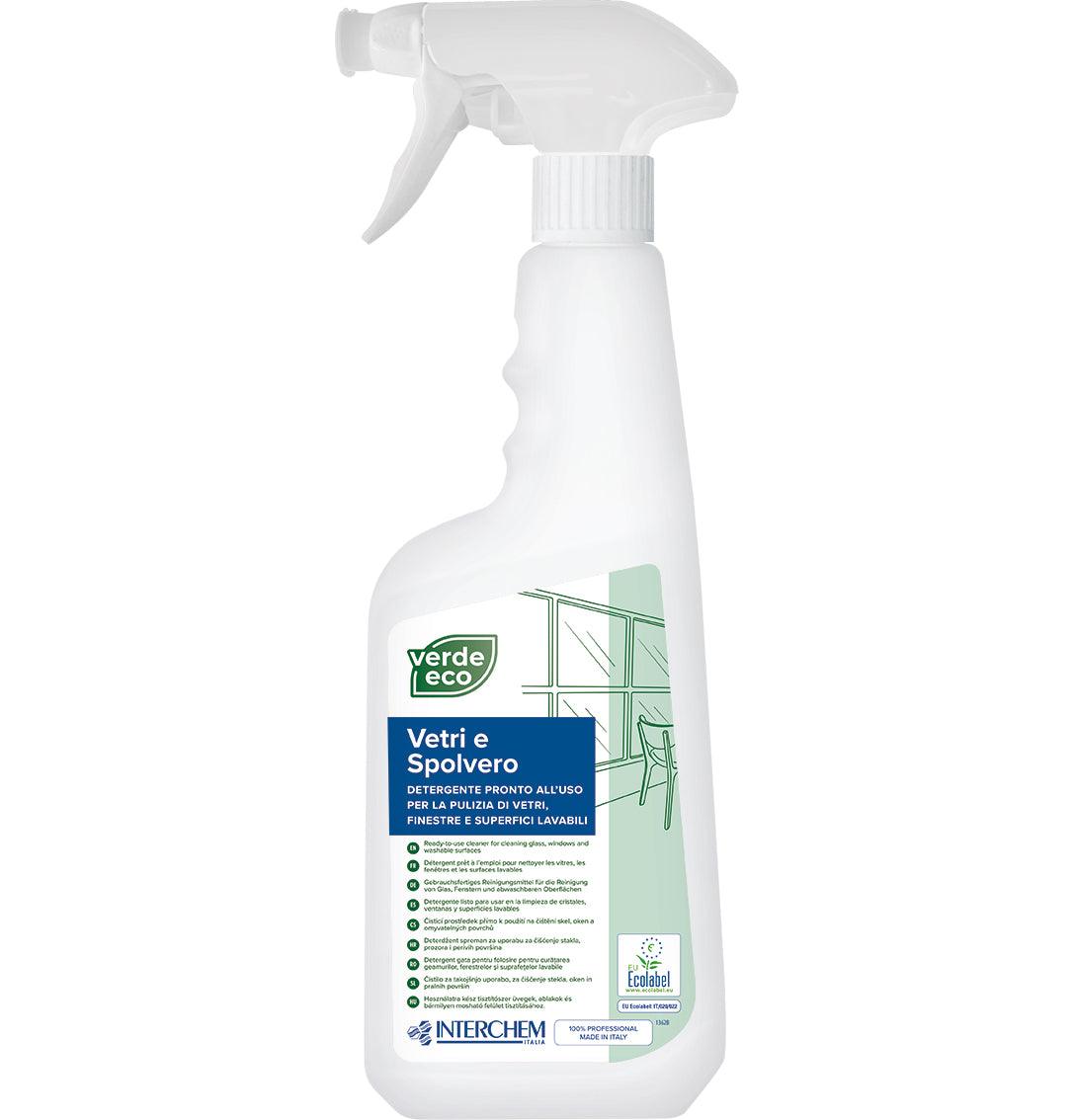 VERDE EQO VETRI E SPOLVERO detergente pronto all'uso