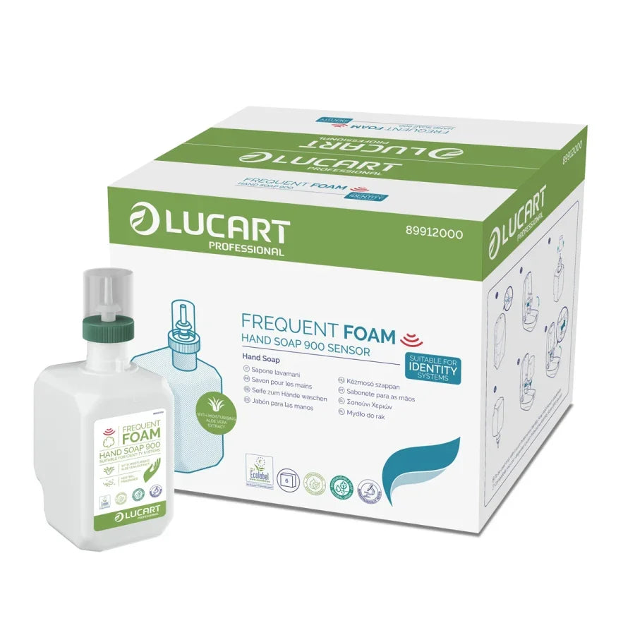LUCART FREQUENT FOAM HAND SOAP 900 – RICARICA PER DISPENSER SENSORIALE