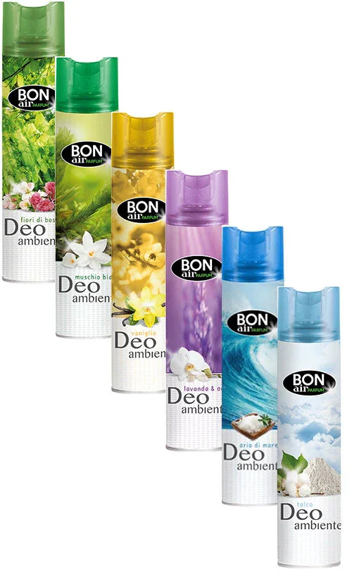 BON AIR – DEO AMBIENTE – DEODORANTE SPRAY PER AMBIENTI