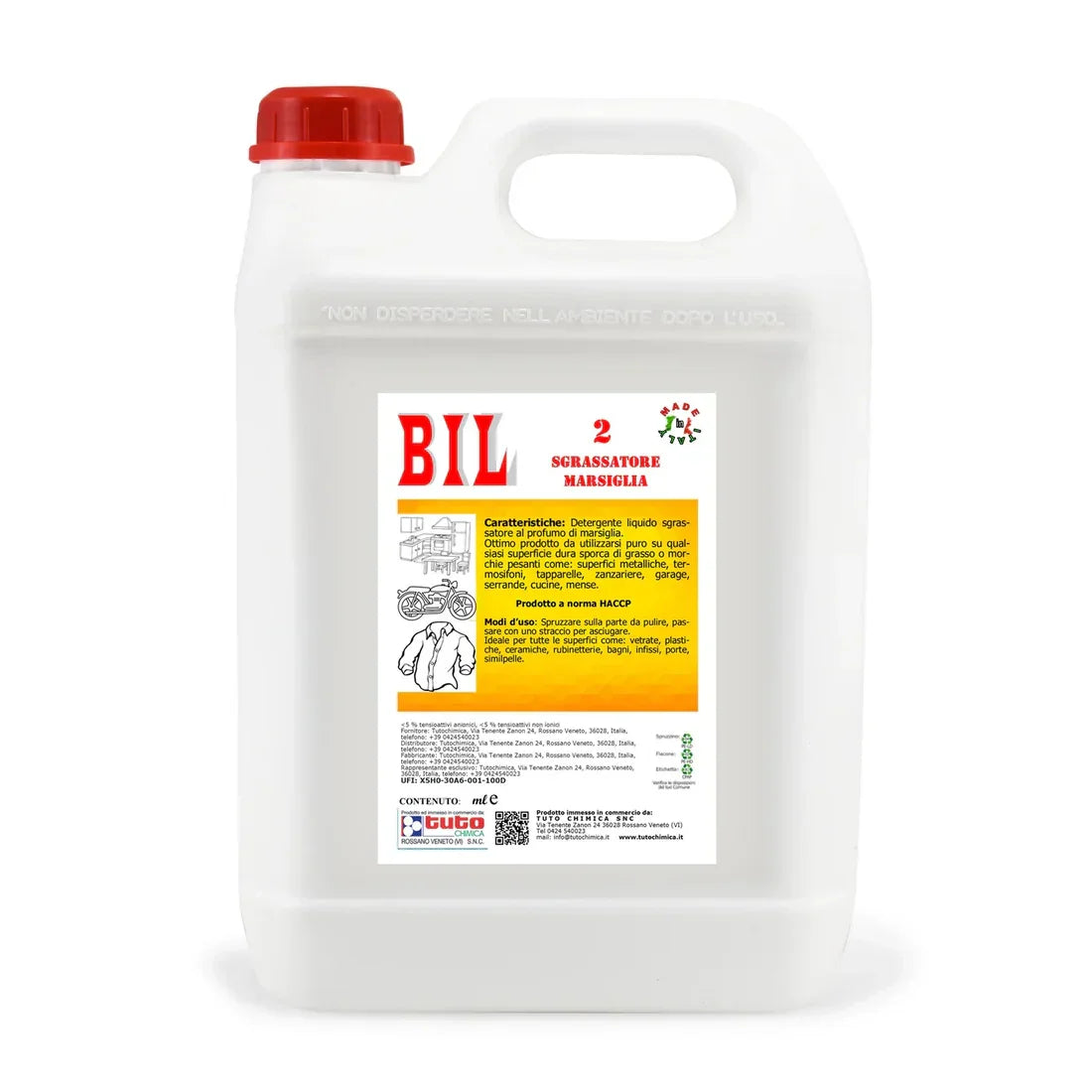 BIL 2 Sgrassatore Marsiglia | Multiuso concentrato multisuperficie