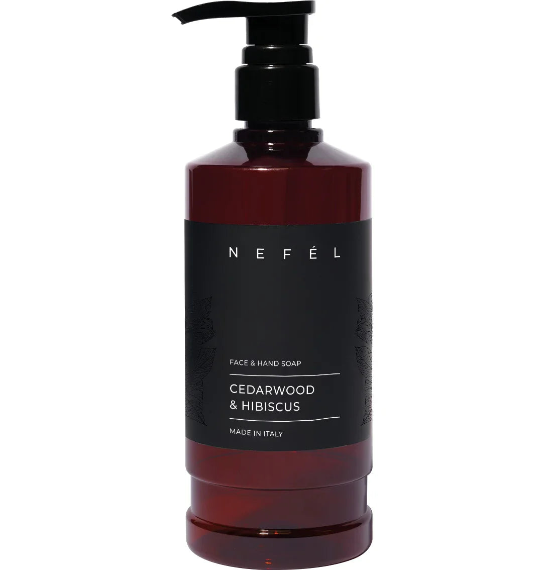 NEFÉL – CEDARWOOD & HIBISCUS FACE & HAND SOAP – SAPONE MANI E VISO PROFUMATO - 6 PZ