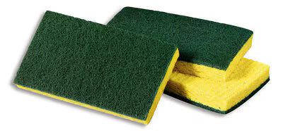 SCOTCH-BRITE SPUGNA GIALLO/VERDE 3M 2XL 12,5X9 CM – 1 PZ