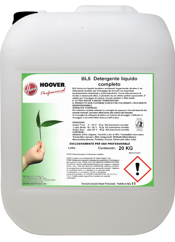 BL6 - Detersivo Liquido Multienzimatico Completo