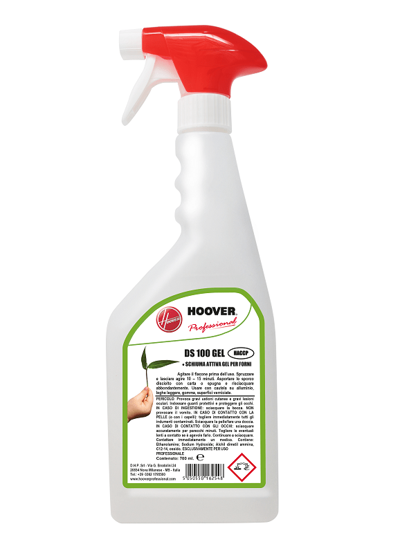 DS100 - Forni Detergente Sgrassante Gel Schiuma Attiva | 12 PZ