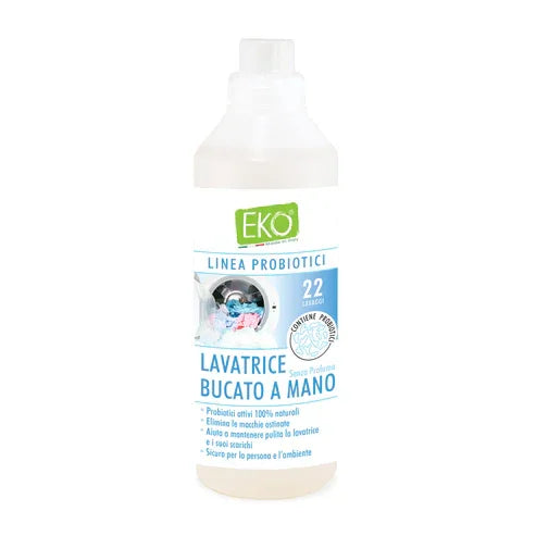 EKO Detersivo Lavatrice e Bucato a Mano con Probiotici